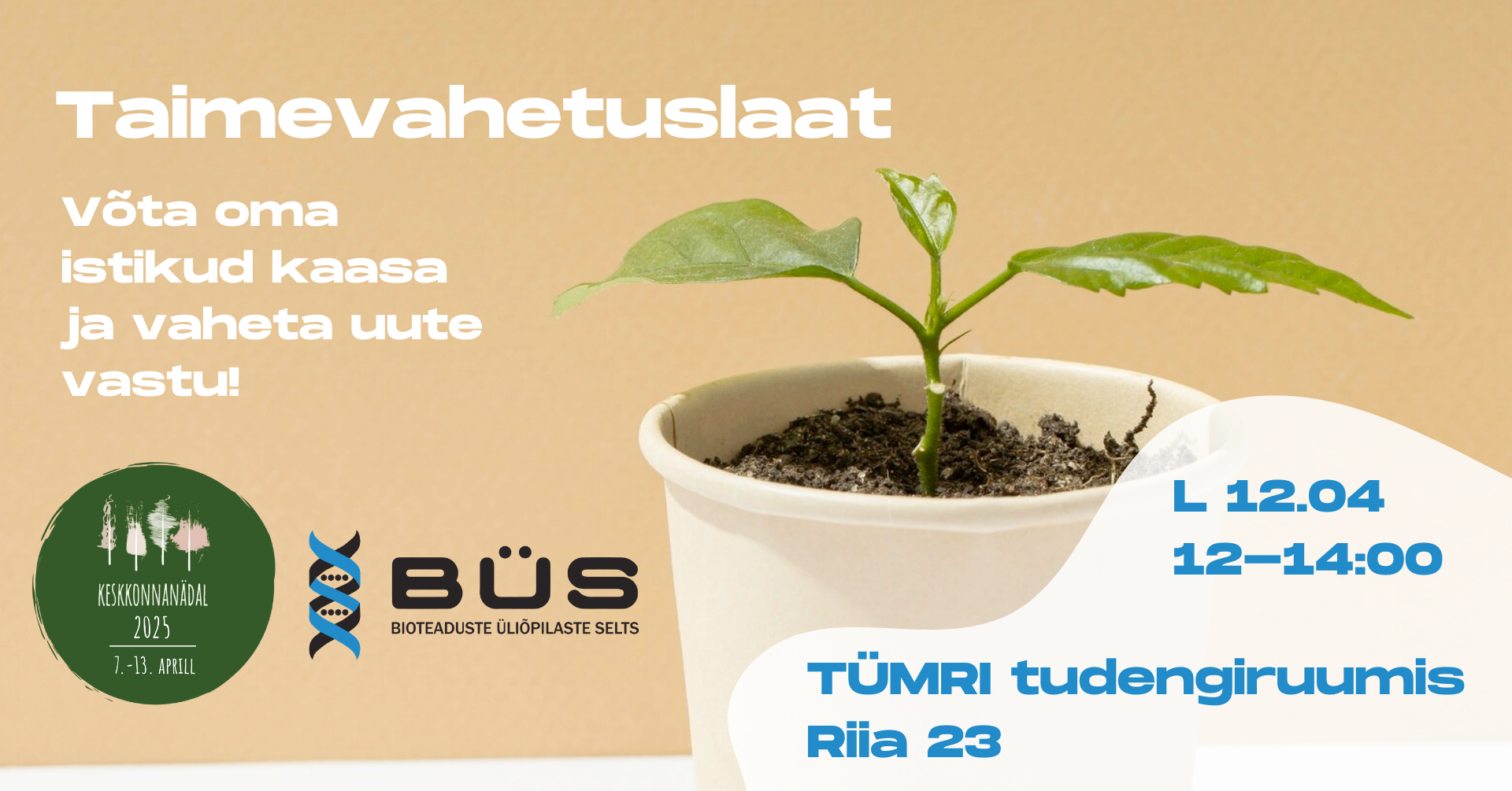 Ürituse Taimevahetuslaat pilt