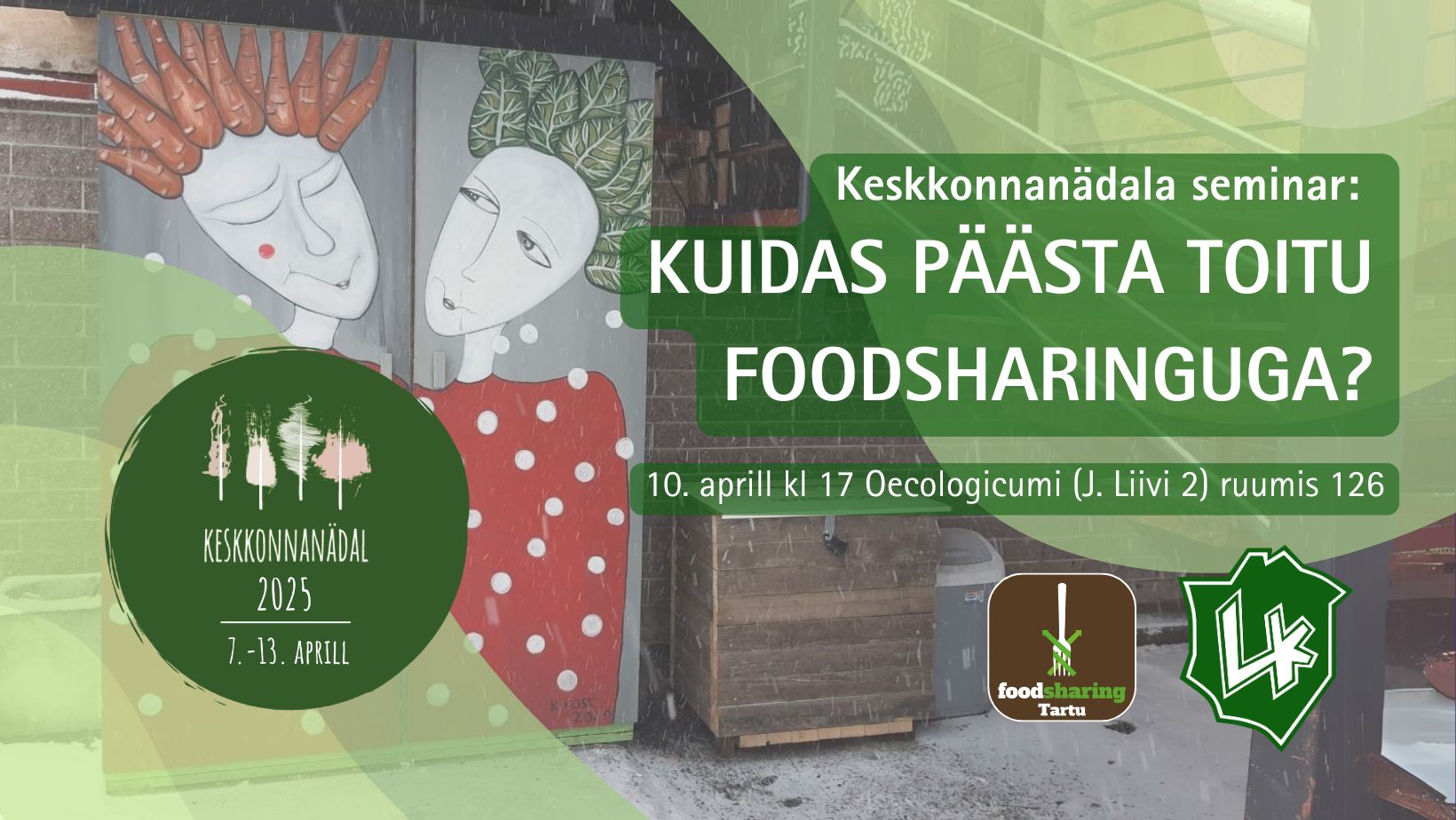 Ürituse Seminar: Kuidas päästa toitu Foodsharinguga? pilt