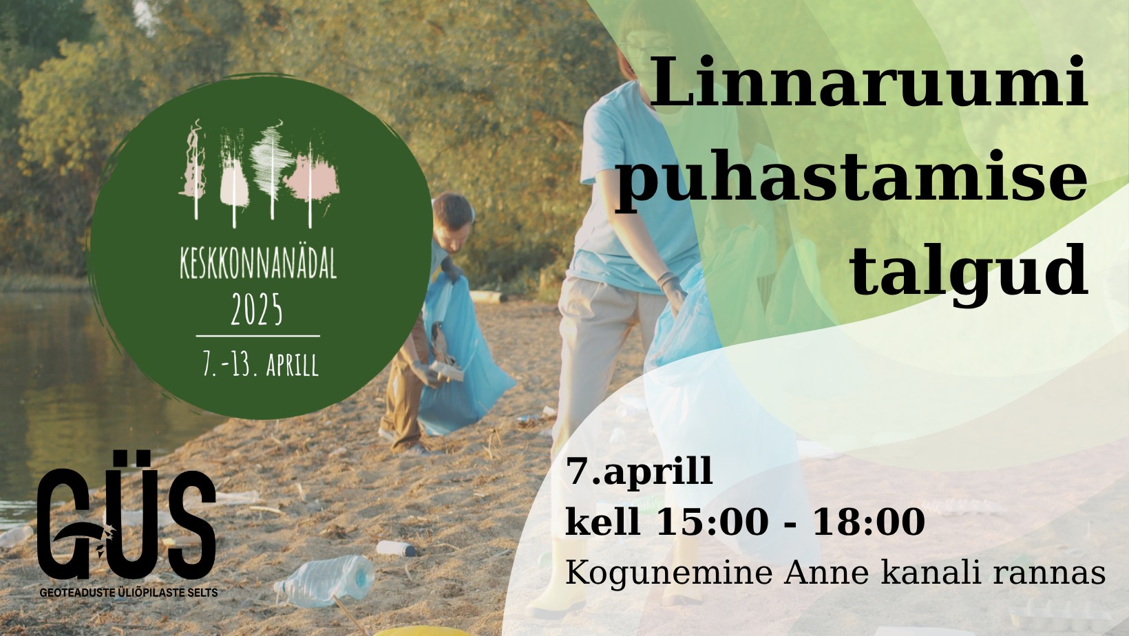 Ürituse Linnaruumi puhastamise talgud pilt