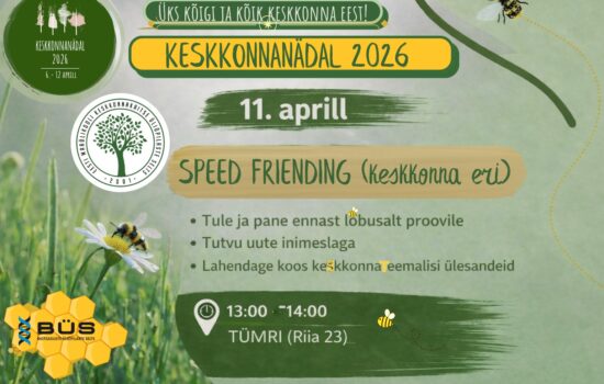 Speed friending (keskkonna eri)
